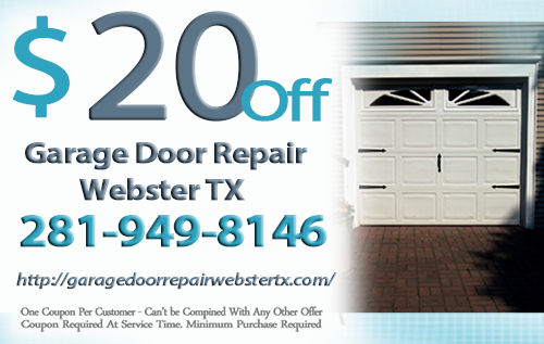 Garage Door Repair Webster TX Coupon